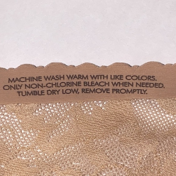 Lg NWT Victoria's Secret Panty Sheer Lace HipHugger Beige Angel’s Secret Embrace - Picture 3 of 11